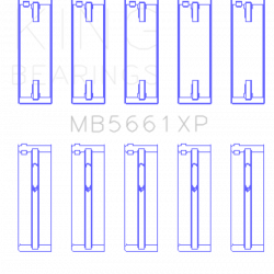 KING ENGINE BEARINGS MB5661XP