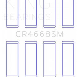 KING ENGINE BEARINGS CR4668SM05