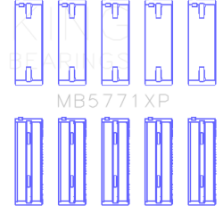KING ENGINE BEARINGS MB5771XP025
