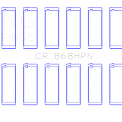 KING ENGINE BEARINGS CR868HPN