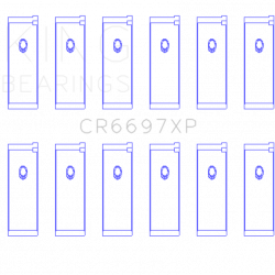 KING ENGINE BEARINGS CR6697XP05