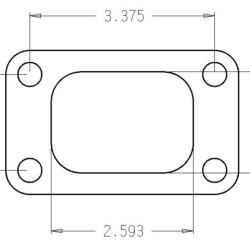 CG Exhaust Gaskets Cometic Gasket C4514
