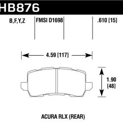 Hawk Performance HB876Z.610