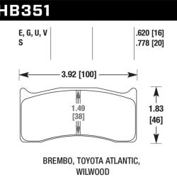 HAWK PERFORMANCE HB351E620