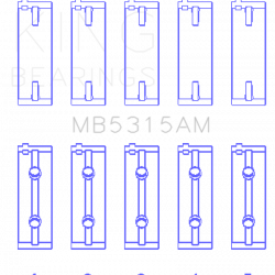 KING ENGINE BEARINGS MB5315AM