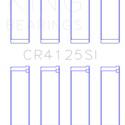 KING Rod Bearings King Engine Bearings CR4125SI0.25