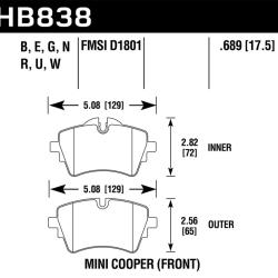 HAWK PERFORMANCE HB838G689