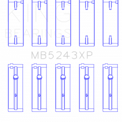 KING ENGINE BEARINGS MB5243XP