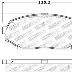 Stoptech 309.05250