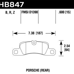 Hawk Performance HB847B.600