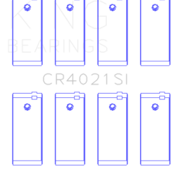 KING Connecting Rod Bearings King Engine Bearings CR4021SI0.5