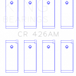 KING ENGINE BEARINGS CR426AM025