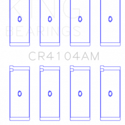 KING ENGINE BEARINGS CR4104AM025