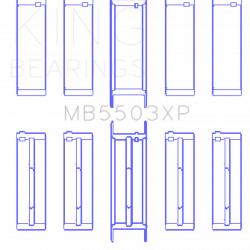 KING ENGINE BEARINGS MB5503XP