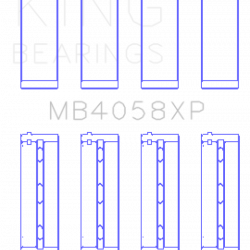 KING ENGINE BEARINGS MB4058XP