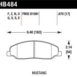 HAWK PERFORMANCE HB484N670