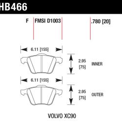 Hawk Performance HB477Y.610