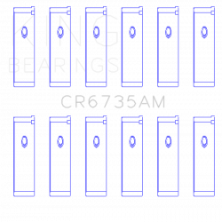 KING ENGINE BEARINGS CR6735AM