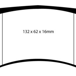 EBC Bluestuff Brake Pad Sets EBC DP5016NDX