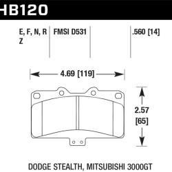 Hawk Performance HB120E.560