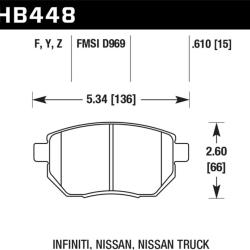 Hawk Performance HB448Z.610