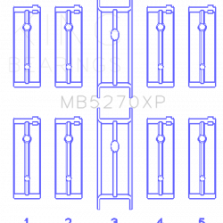 KING ENGINE BEARINGS MB5270XP