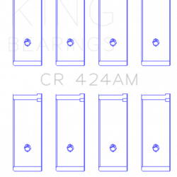 KING ENGINE BEARINGS CR424AM025