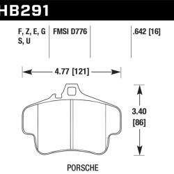 HAWK PERFORMANCE HB291F642