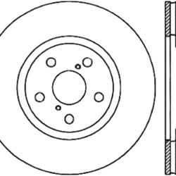 STOPTECH 12644069CSR