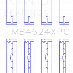 KING ENGINE BEARINGS MB4524XPC