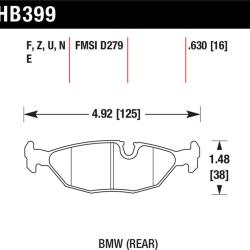Hawk Performance HB399U.630