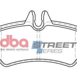 DBA Street Series Brake Pads DBA DB1972SS