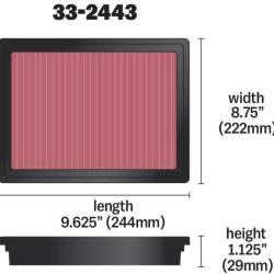 K&N ENGINEERING 332443