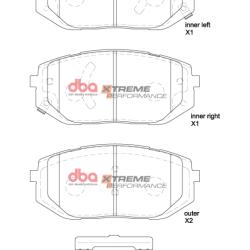 DBA XP Performance Brake Pads DBA DB2647XP