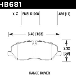Hawk Performance HB681Z.686