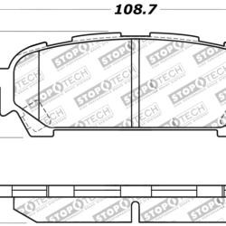 ST Sport Brake Pads Stoptech 309.10040