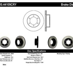 STOPTECH 12044109CRY