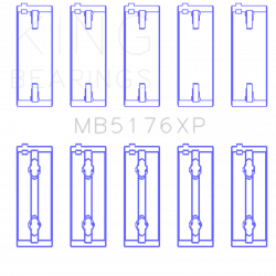 KING ENGINE BEARINGS MB5176XP