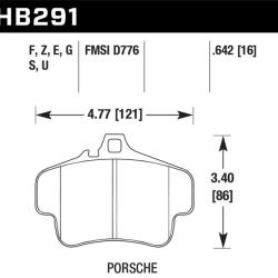 HAWK PERFORMANCE HB291B642