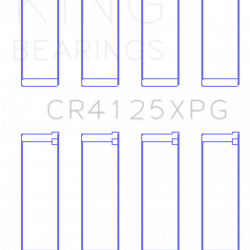 KING ENGINE BEARINGS CR4125XPGSTDX