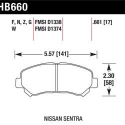 Hawk Performance HB660F.661
