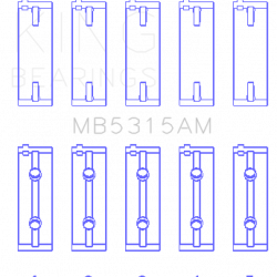 KING ENGINE BEARINGS MB5315AM10