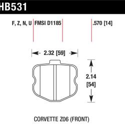 Hawk Performance HB531N.570