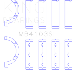 KING ENGINE BEARINGS MB4103SI05