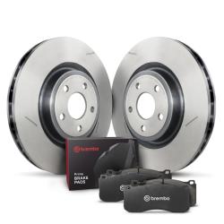 BRE UV Coated OE Equiv Rotors Brembo OE KT04346