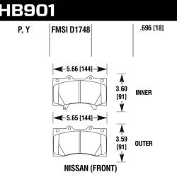 Hawk Performance HB902P.587