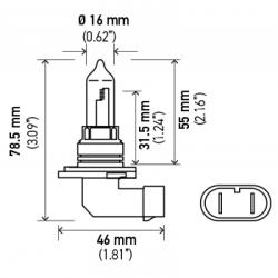 HELLA 9005100W