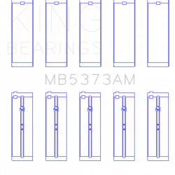 KING ENGINE BEARINGS MB5373AM025