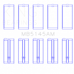 KING ENGINE BEARINGS MB5145AM025