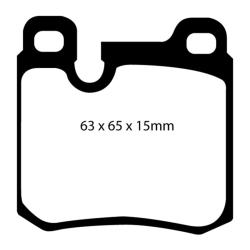 EBC Yellowstuff Brake Pad Sets EBC DP4996R